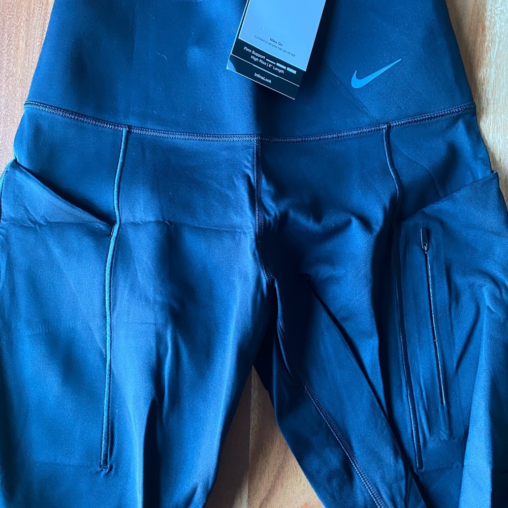 Nike Black High-Rise shorts NWT